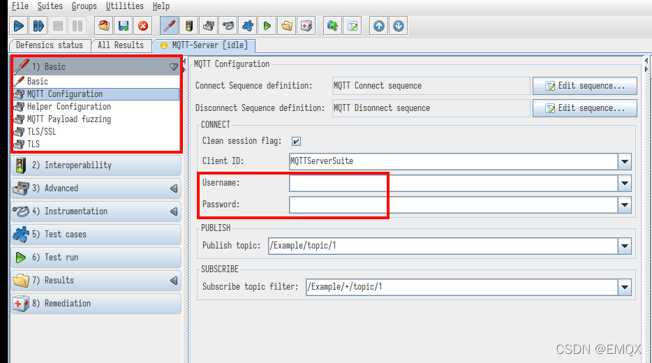 MQTT Basic Configuration